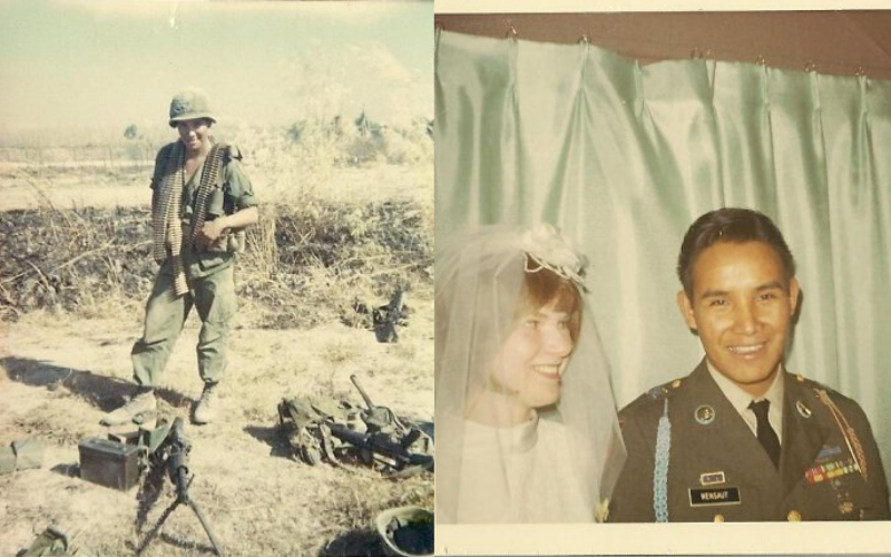 Ernie and Darlene Wensaut marry Nov. 11, 1967