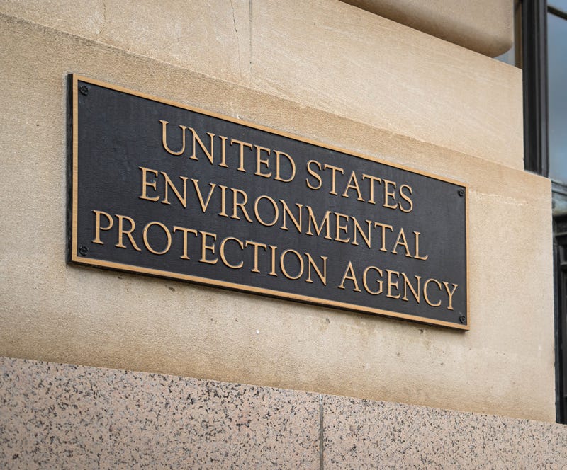 EPA plaque on side of building