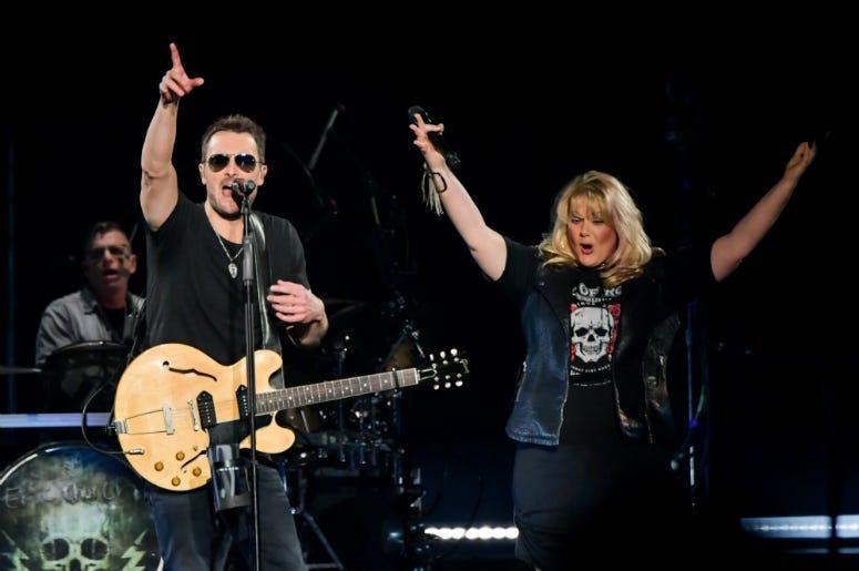Eric Church and Joanna Cotten 