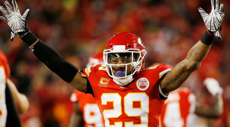 Eric Berry with the Chiefs in January 2019