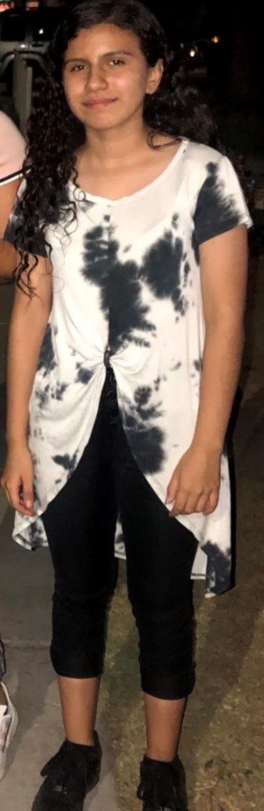 Picture of missing juvenile Estrella Alvarez
