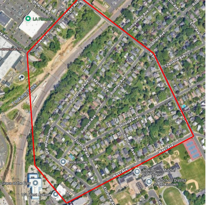 Evacuation map