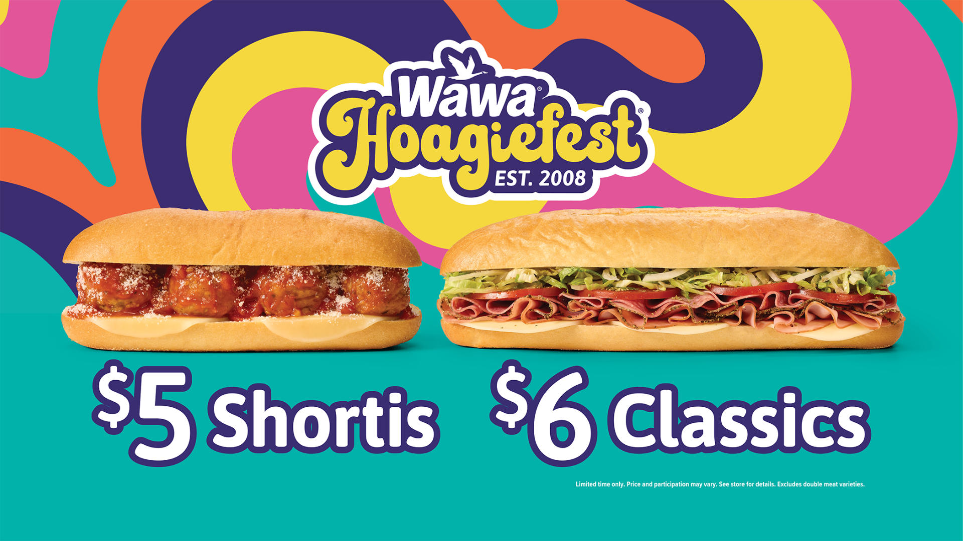 Wawa’s Hoagiefest® is Back! $5 Shortis, $6 Classics, and Four Additional Weeks of Savings!