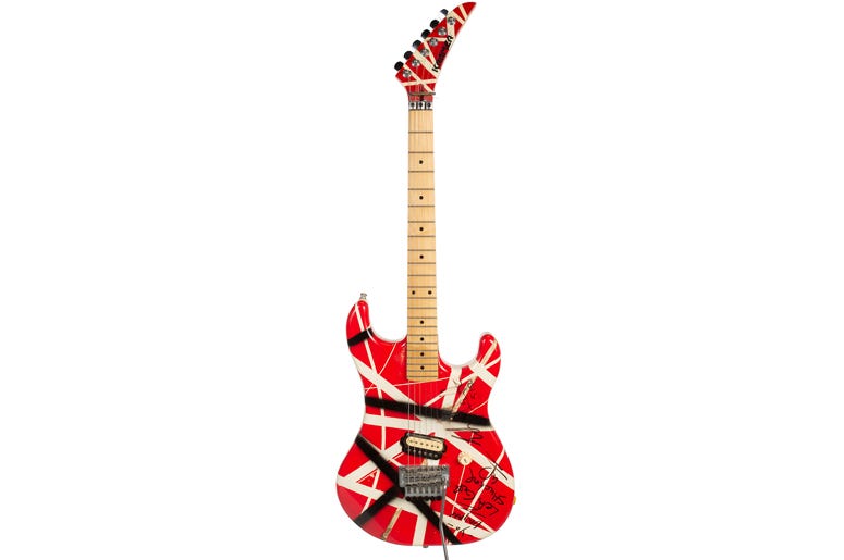 Eddie Van Halen electric guitar