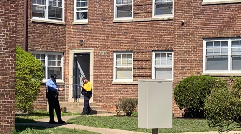 Scene of shooting