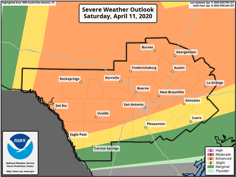 Severe weather outlook