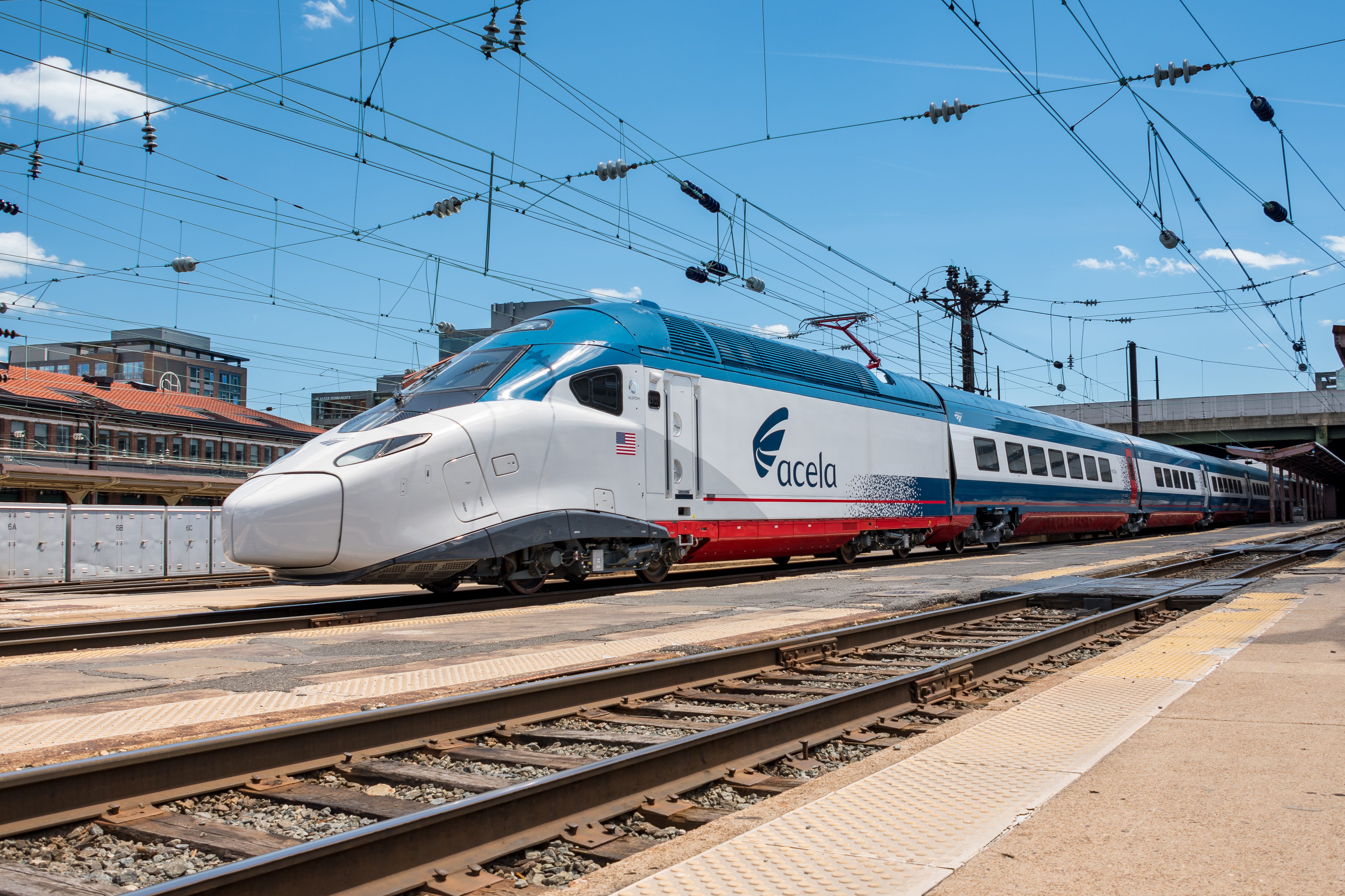 Amtrak rolls out passenger service for new line of high-speed trains