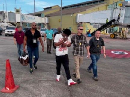 Anthony Regis-Ash, 24, was extradited from Trinidad and Tobago to face murder charges for the 2021 killing of 18-year-old Sharif Richards.