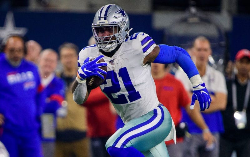 Cowboys running back Ezekiel Elliott