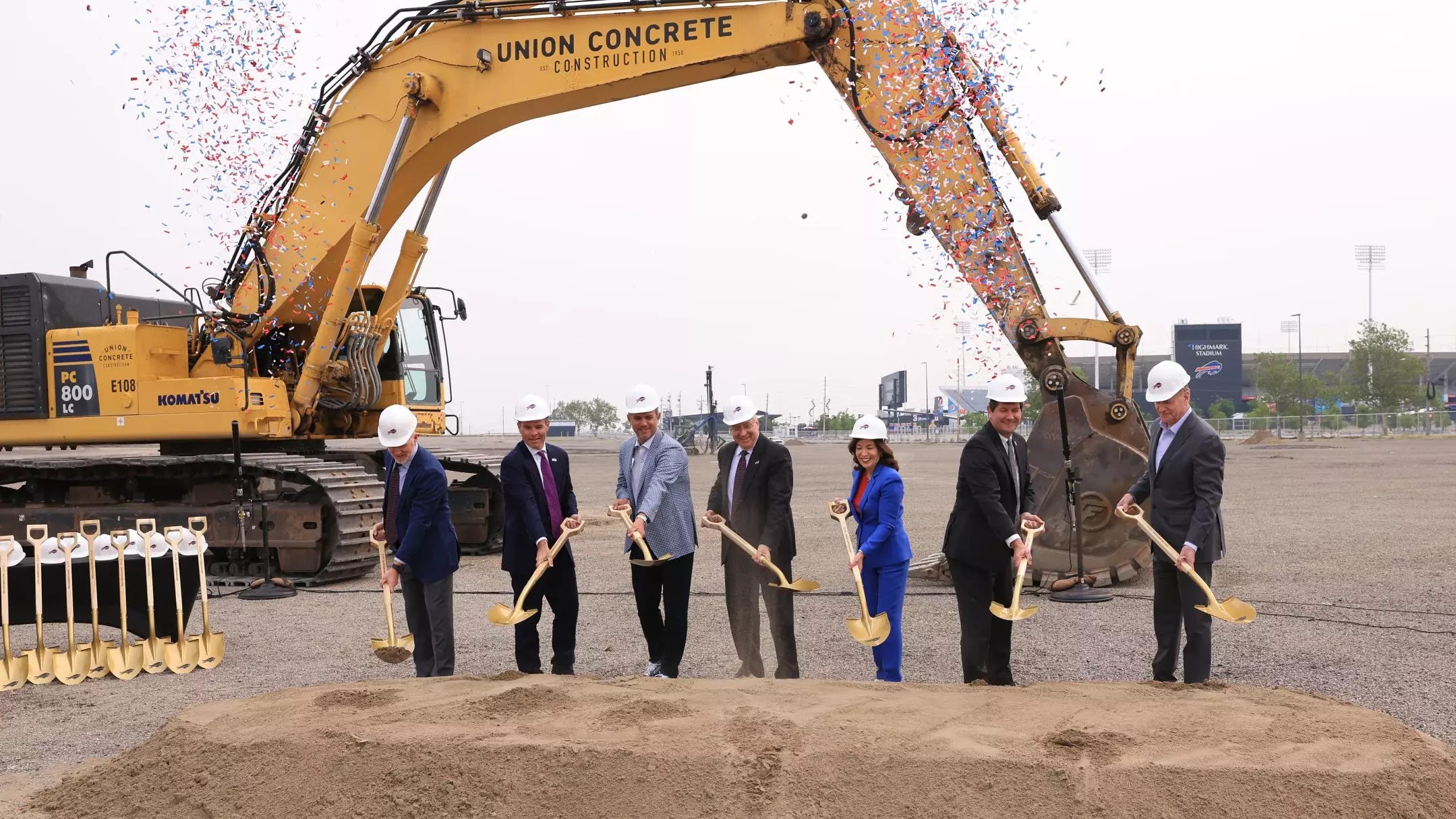 Ceremonial groundbreaking ushers in new era for Bills