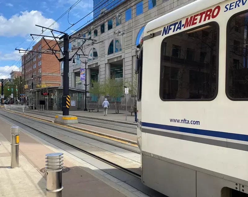 NFTA Metro Rail car