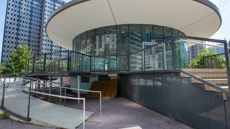 City still looking for restaurant tenant to fill space of former LOVE Park visitor center