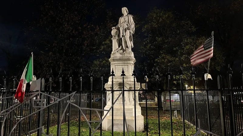 Group sues mayor, officials over Columbus statue removal efforts