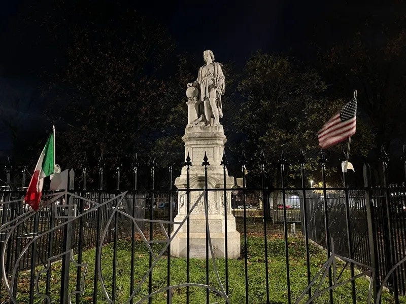 On Dec. 11, 2022, the city removed the box that had been covering up the Christopher Columbus statue in South Philadelphia for the last two years.