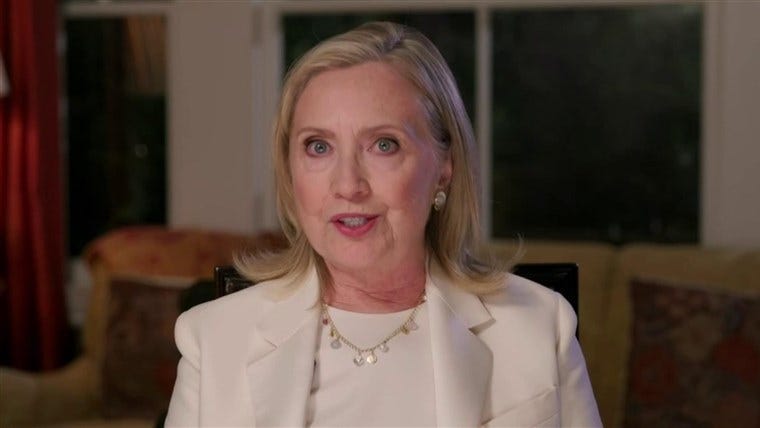 VIDEO: Hillary Clinton's DNC speech, says Harris will face 'slings and arrows' from critics