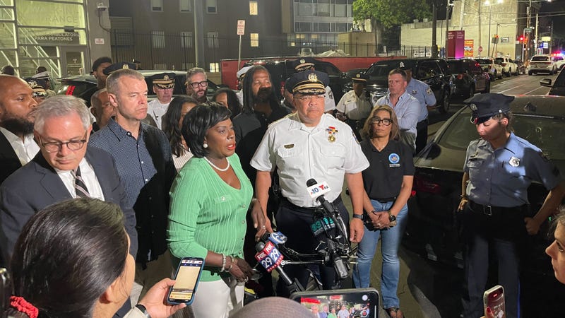 An officer was shot in the line of duty Saturday night, June 22, 2024, during a traffic stop.