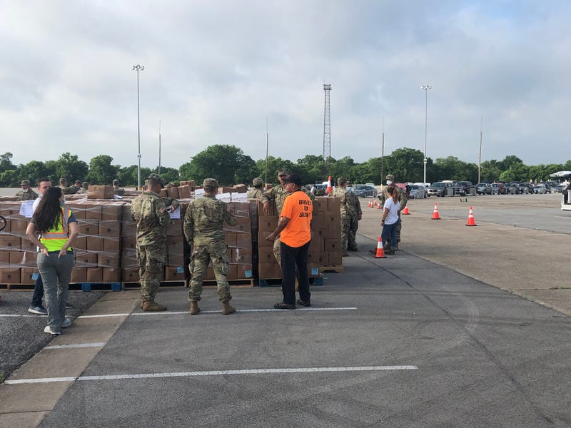 Fair Park May Food Pantry, North Texas Food Bank
