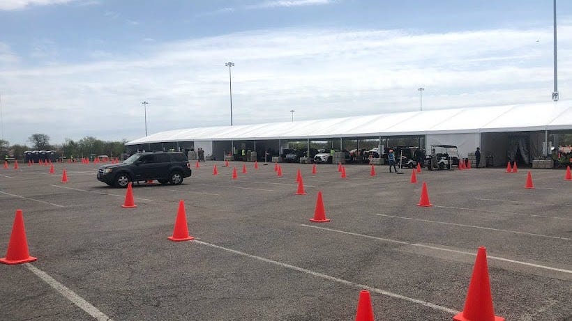 Fair Park vaccine clinic hits another milestone