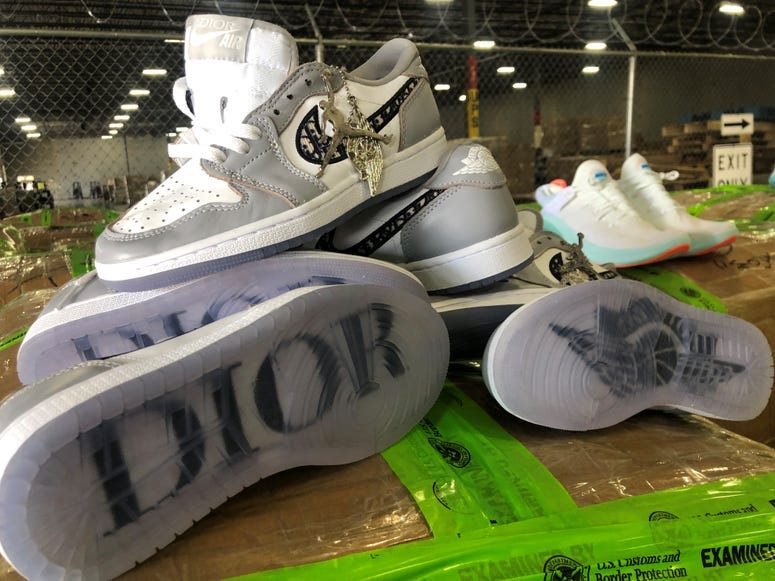 fake shoes