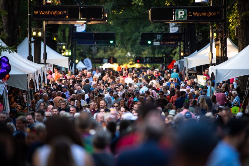 The 37th annual Fall for Greenville festival kicked off Friday, October 11, 2019. Fallforgreenville Mb14 10112019