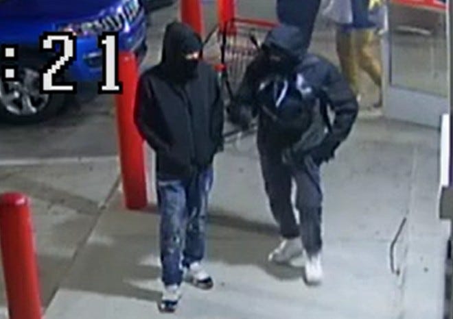 Suspects in a shooting and robbery at a Detroit Family Dollar