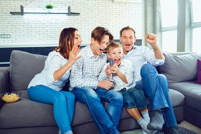 family singing
