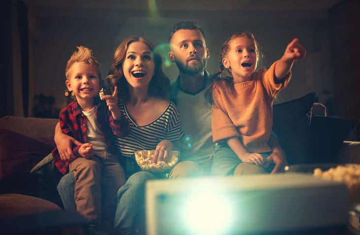 family movie night