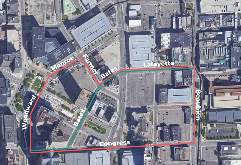 Water main break to affect office buildings in downtown Detroit