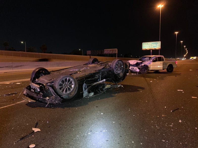 Scene of a fatal crash on 95N at Decatur on 11-10-20
