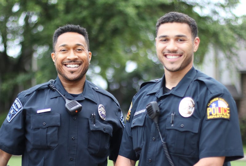 A 43 year-old North Texas father and his 23 year-old son are first in Texas to go through the Police Academy together.