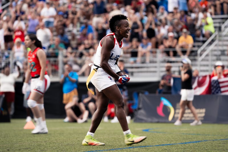 flag football women's game 