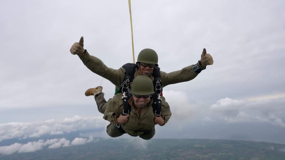 Gold Star mom jumps in to Normandy with Ranger vets