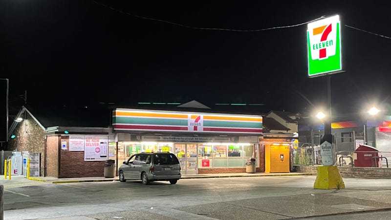 This 7-Eleven on Ridge Avenue in Roxborough was robbed early Tuesday morning.