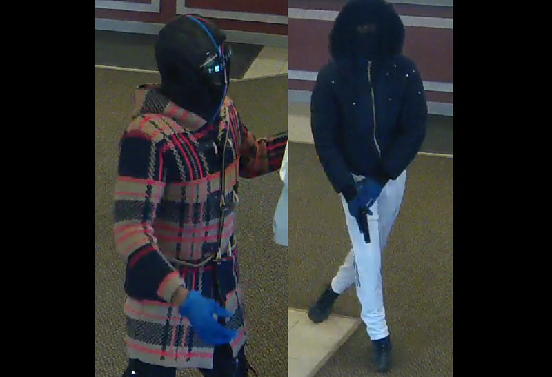 Bank robber suspects
