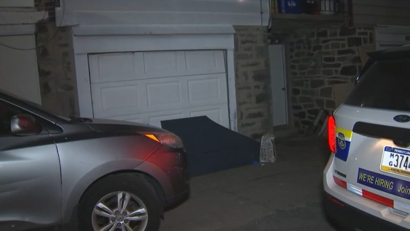 Garage of Ivelisse Lugo's home