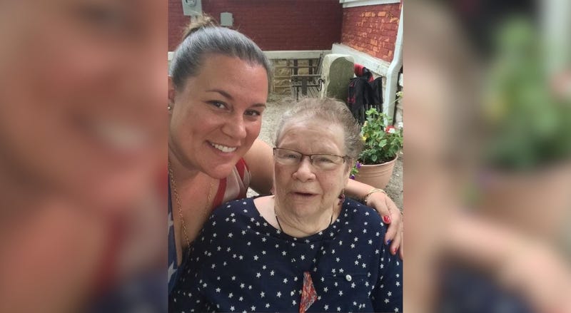 Beth Kutterer with her grandmother Catherine Kutterer, who died of COVID-19