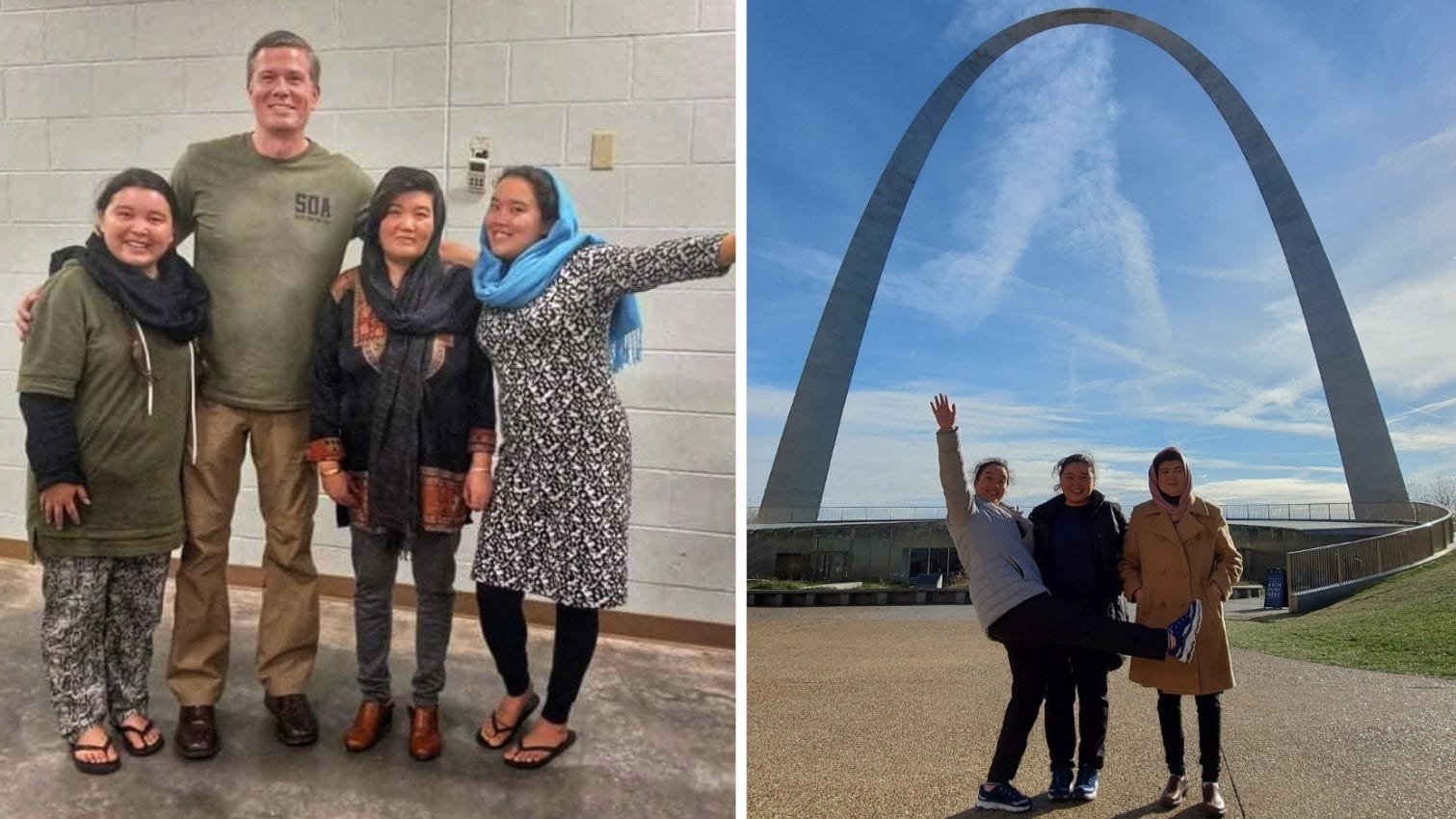 3 Afghan women who escaped Taliban now live with U.S. Marine in St. Louis