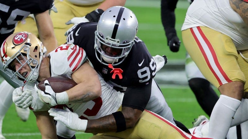 Report: 49ers sign former Raiders edge rusher Clelin Ferrell