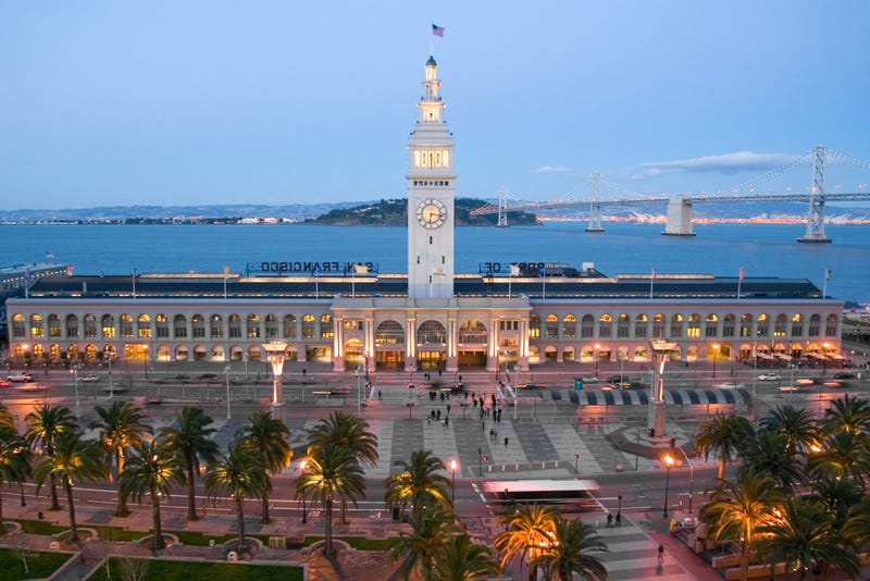 Ferry Building in San Francisco.