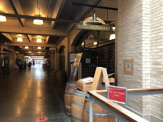 Shops in the Ferry Building can now reopen.