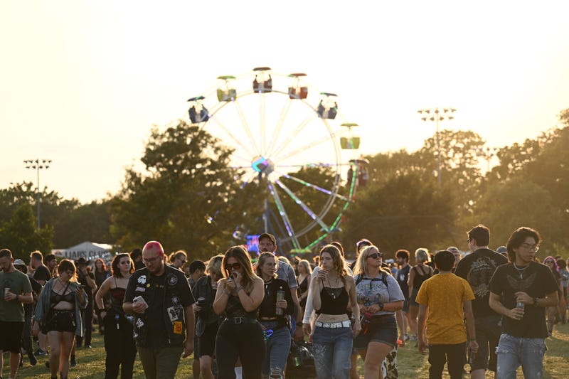 Riot Fest crowd shot from 2022