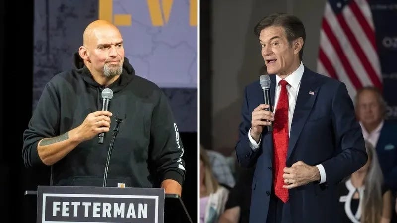 Trolling for votes: Fetterman, Oz battle for Senate with likes, retweets
