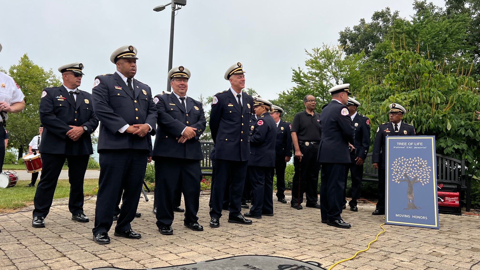 National EMS Memorial stops in Chicago to honor 3 fallen first responders