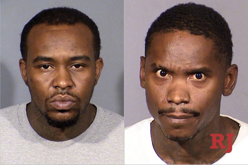 Mug shots of Jimmie Newson and Thirlon Newman from 9-29-20