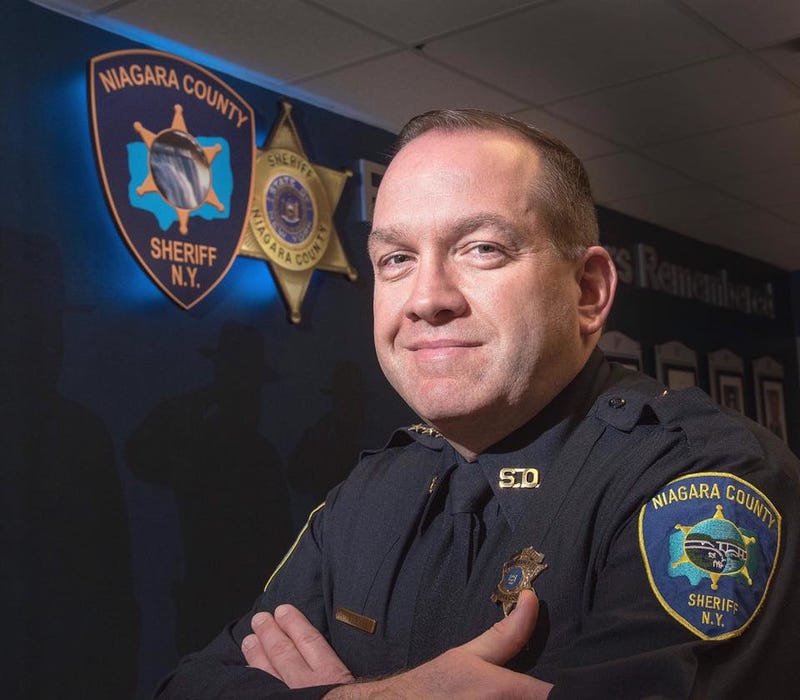 Acting Niagara County Sheriff Michael Filicetti