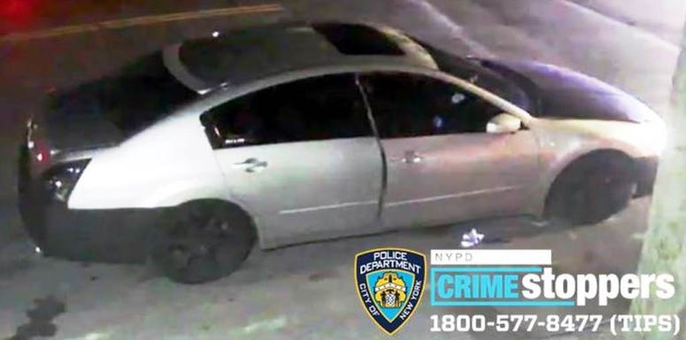 Bronx shooting - car sought