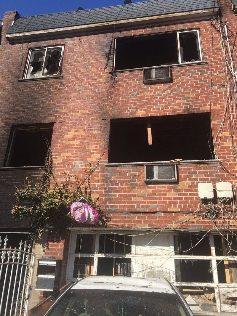 Williamsbridge house after fire