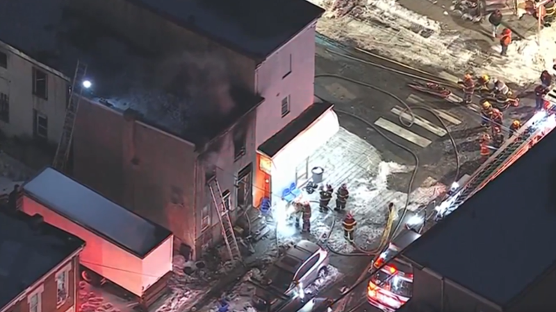 North Philadelphia apartment fire