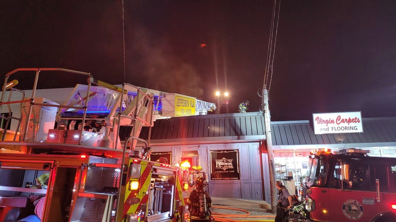 Fire at Pleasant Bar