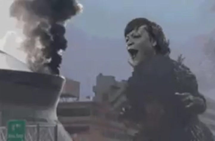 Superdome Roof On Fire